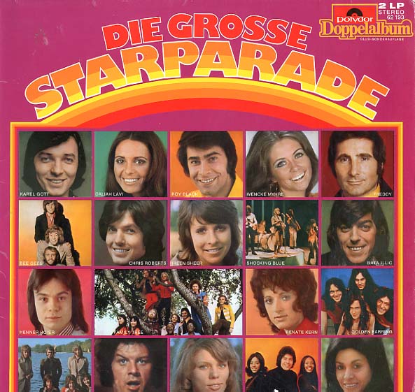 Albumcover Polydor Starparade / Star-Revue - Die grosse Starparade (DLP) (1972)