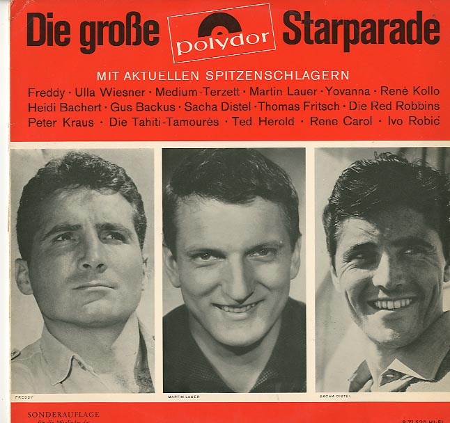 Albumcover Polydor Starparade / Star-Revue - Die große Polydor Starparade mit aktuellen Spitzenschlagern