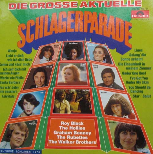 Albumcover Polydor Schlager-Revue / Schlager Parade - Die große aktuelle Schlagerparade 1976