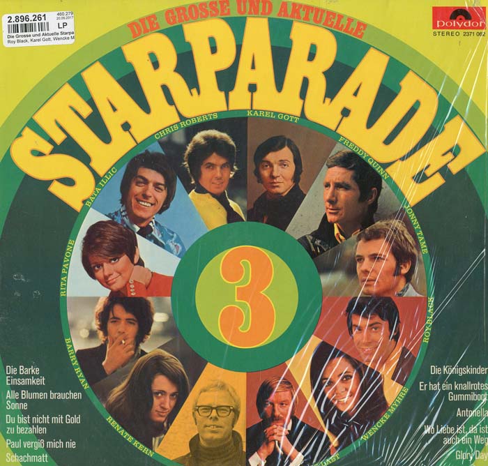 Albumcover Polydor Starparade / Star-Revue - Die Grosse und Aktuelle Starparade 3  (1970)