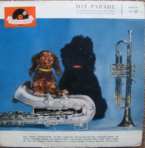 Albumcover Polydor Sampler - Hit - Parade 1958/1959 (25 cm)