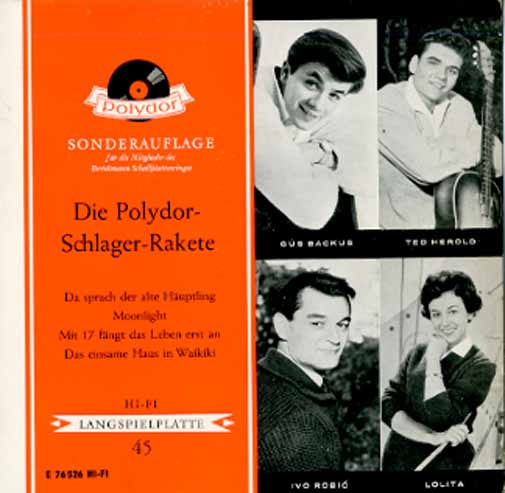 Albumcover Polydor Sampler - Die Polydor-Schlager-Rakete (EP)