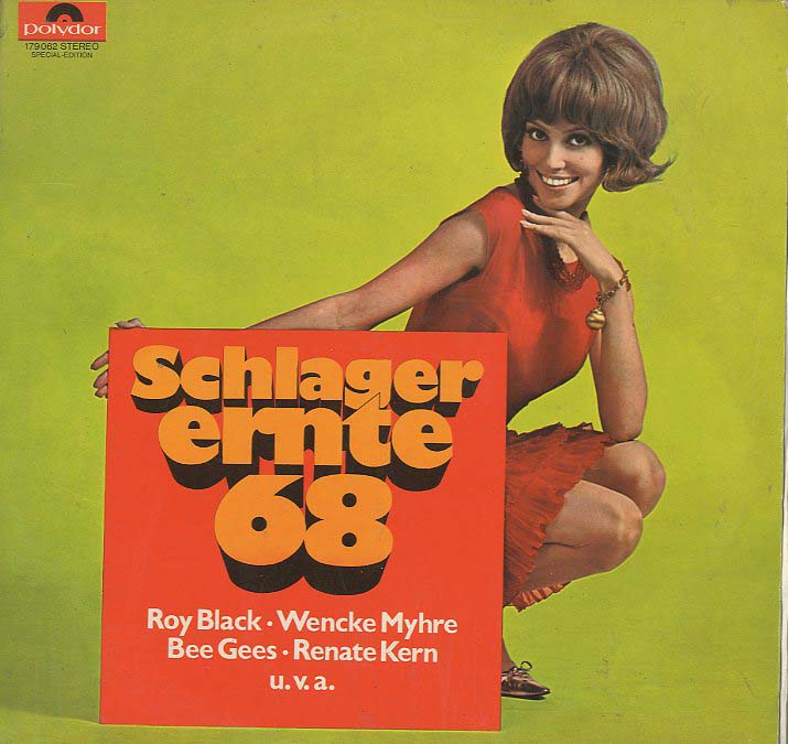 Albumcover Polydor Sampler - Schlagerernte ´68
