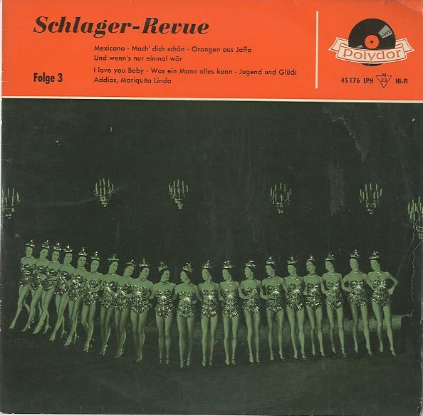 Albumcover Polydor Schlager-Revue / Schlager Parade - Schlager-Revue Folge 3 (25 cm)