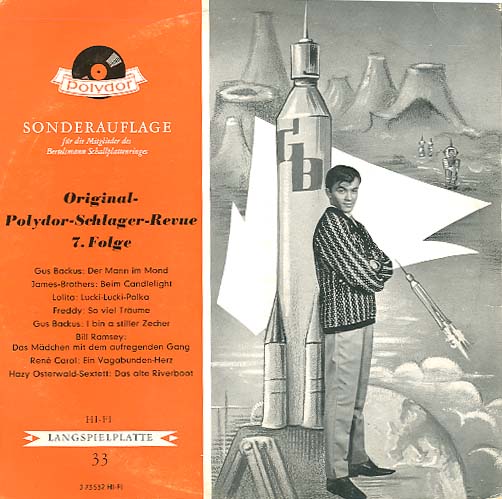 Albumcover Polydor Schlager-Revue / Schlager Parade - Original-Polydor-Schlager-Revue (7. Folge) 25 cm