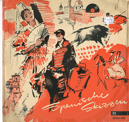 Albumcover Polydor Sampler - Spanische Skizzen (25 cm)