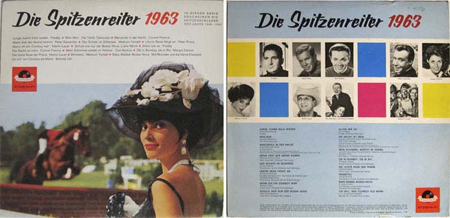 Albumcover Polydor Spitzenreiter - Die Spitzenreiter 1963