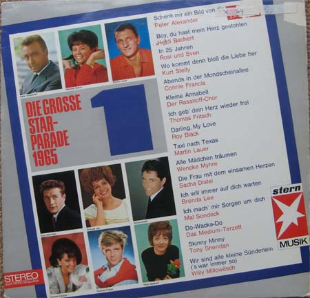 Albumcover Polydor Starparade / Star-Revue - Die große Starparade 1965/1