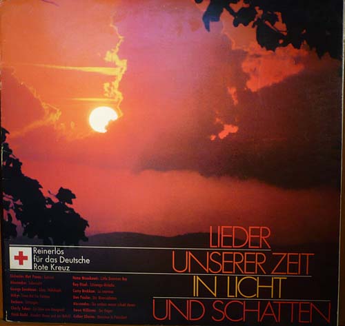 Albumcover Benefiz-LPs - Lieder unserer Zeit in Licht und Schatten