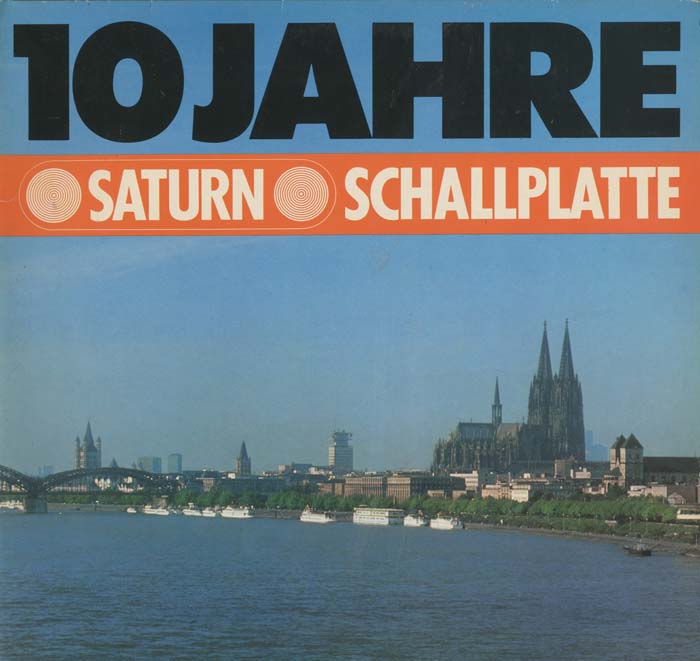 Albumcover Werbeplatten - 10 Jahre Saturn Schallplatten