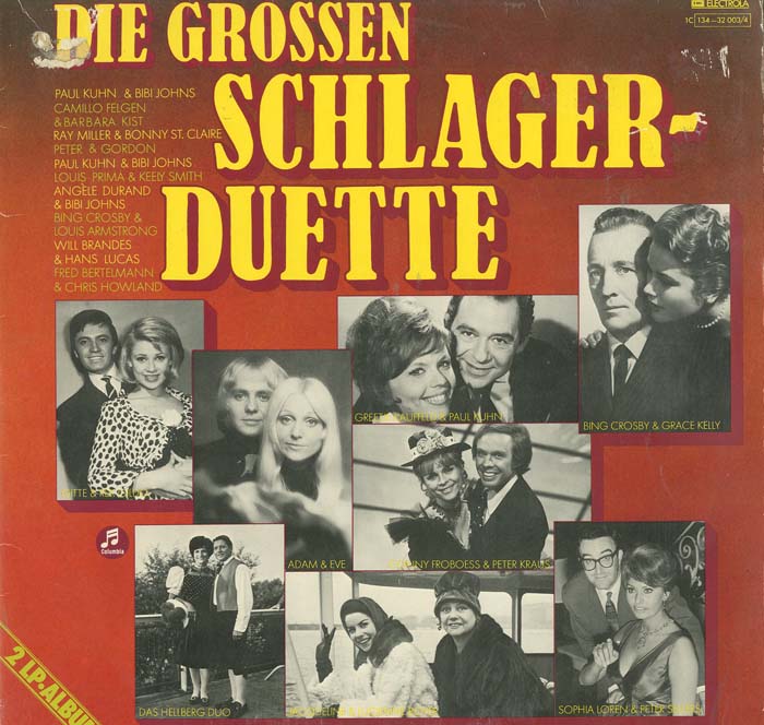 Albumcover Columbia / EMI Sampler - Die großen Schlager-Duette (DLP)