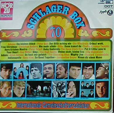 Albumcover Hör Zu Sampler - Schlager Box 70