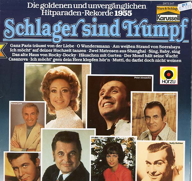 Albumcover Schlager sind Trumpf - Schlager sind Trumpf - Die großen Hits aus 1955