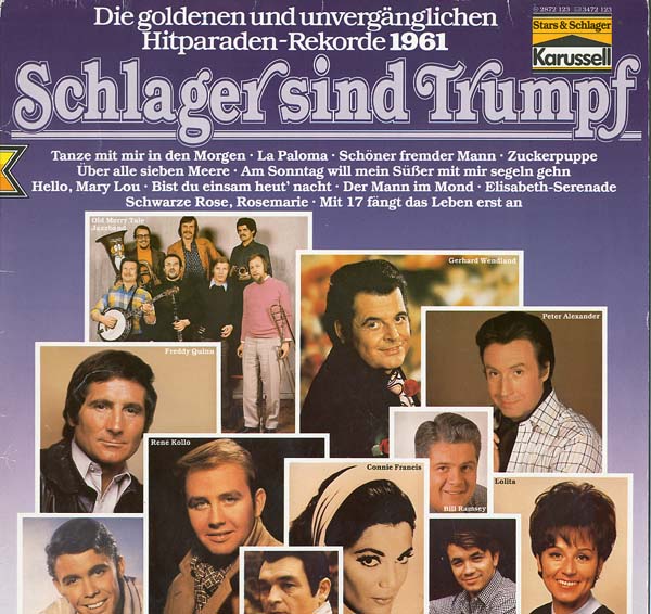 Albumcover Schlager sind Trumpf - Schlager sind Trumpf - Die großen Hits aus 1961