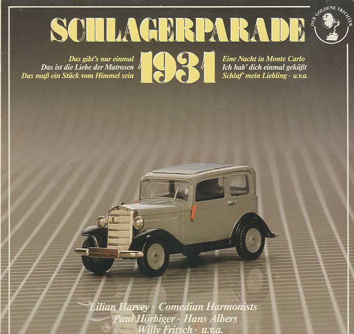 Albumcover Verschiedene Interpreten - Schlagerparade 1931 (Der goldene Trichter)