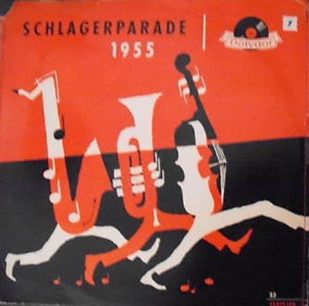 Albumcover Polydor Schlager-Revue / Schlager Parade - Schlager-Parade 1955 (25 cm)