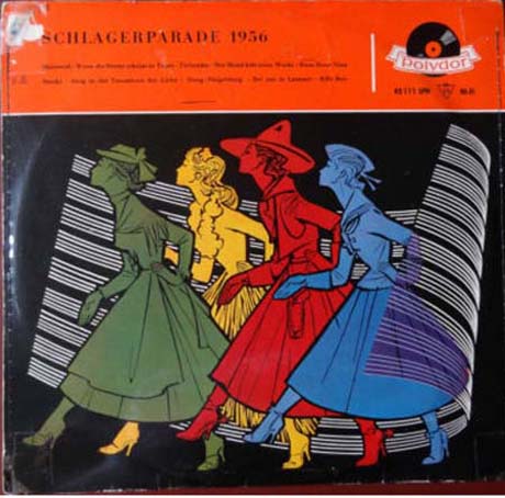 Albumcover Polydor Schlager-Revue / Schlager Parade - Schlager-Parade 1956 (25 cm)