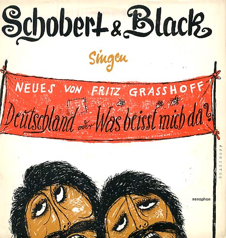 Albumcover Schobert und Black - Neues von Fritz Grasshoff - Deutschland oder Was beisst mich da