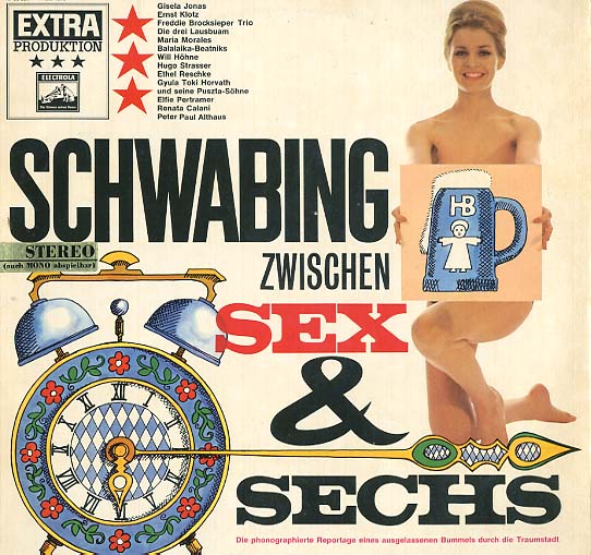 Albumcover Electrola Extra-Produktion - Schwabing zwischen Sex & Sechs
