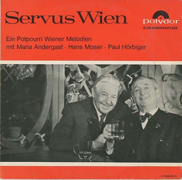 Albumcover Wiener Lieder - Servus Wien (25 cm)
