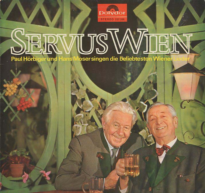 Albumcover Wiener Lieder - Servus Wien