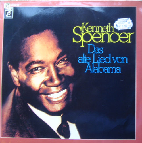 Albumcover Kenneth Spencer - Das Lied von Alabama (DLP)