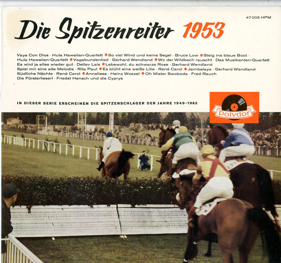 Albumcover Polydor Spitzenreiter - Die Spitzenreiter 1953