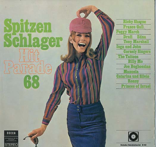 Albumcover Deutscher Schallplattenclub - Spitzenschlager Hit Parade 1968