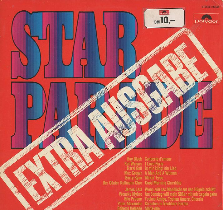 Albumcover Polydor Sampler - Star Parade Extra Ausgabe