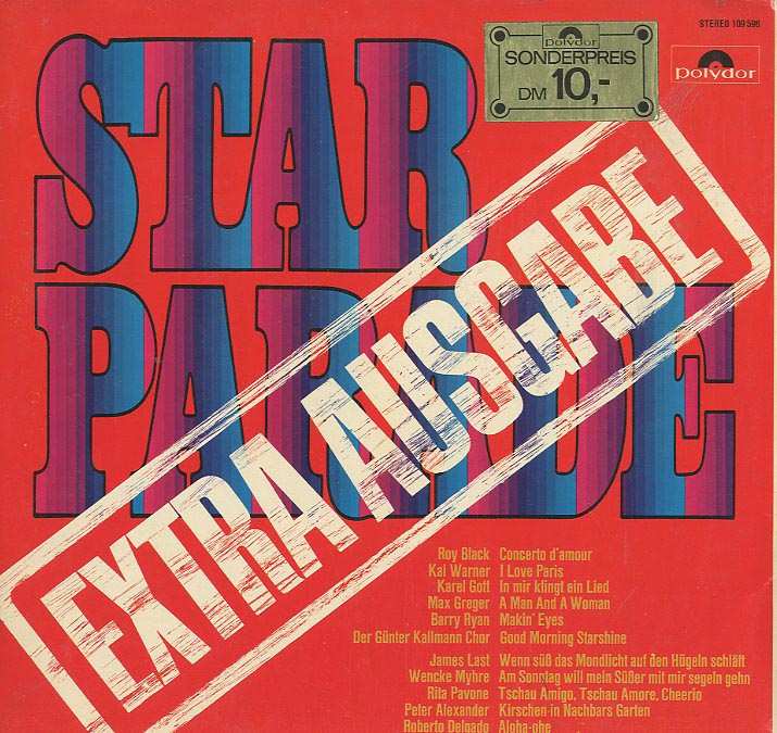 Albumcover Polydor Sampler - Star Parade Extra Ausgabe