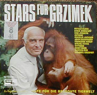 Albumcover Benefiz-LPs - Stars für Grzimek - Zugunsten der Aktion Hilfe für die bedrohte Tierwelt