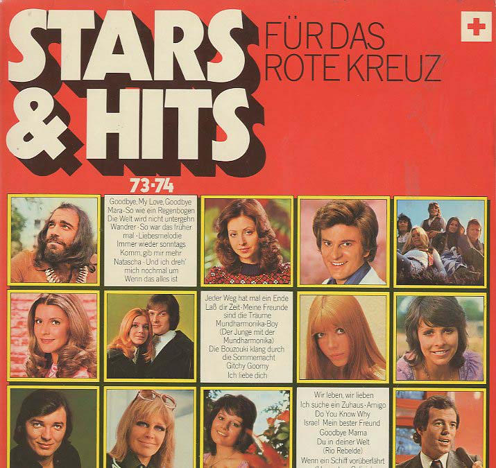 Albumcover Benefiz-LPs - Stars & Hits für das Rote Kreuz 73-74