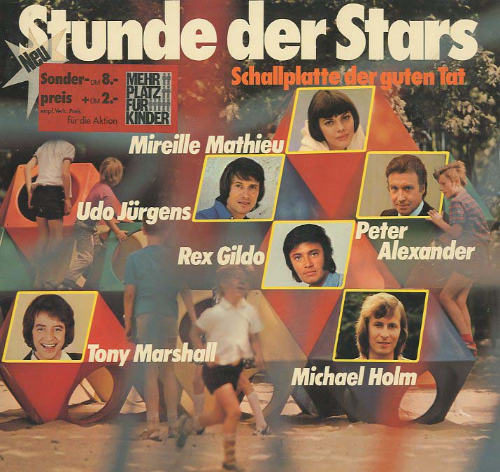Albumcover Benefiz-LPs - Stunde der Stars