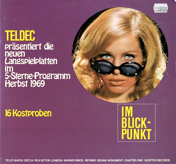Albumcover TELDEC Informations-Schallplatte - Im Blickpunkt