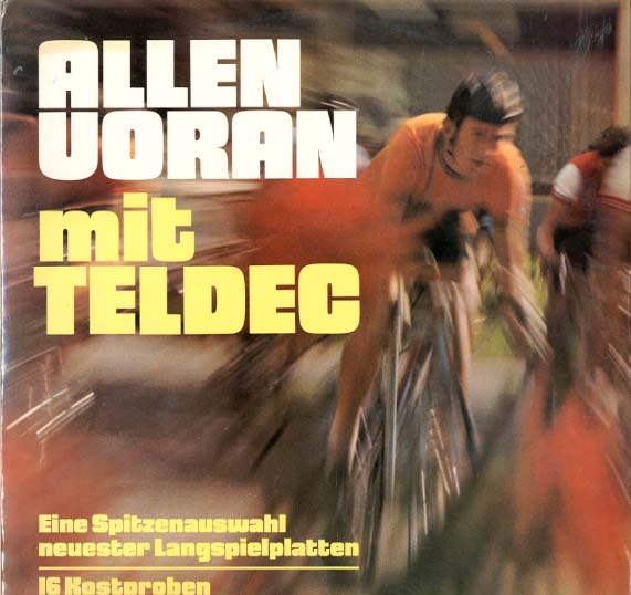 Albumcover TELDEC Informations-Schallplatte - Allen voran mit Teldec - Eine Spitzenauswahl neuester Langspielplatten 