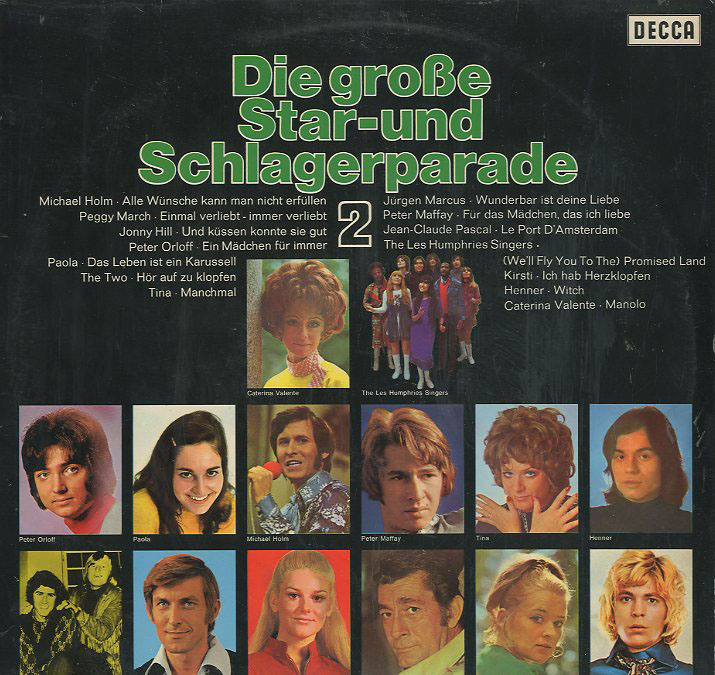 Albumcover Decca Sampler - Die große Star- und Schlagerparade 2