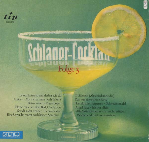 Albumcover tip-Sampler - Schlager Cocktail Folge 3