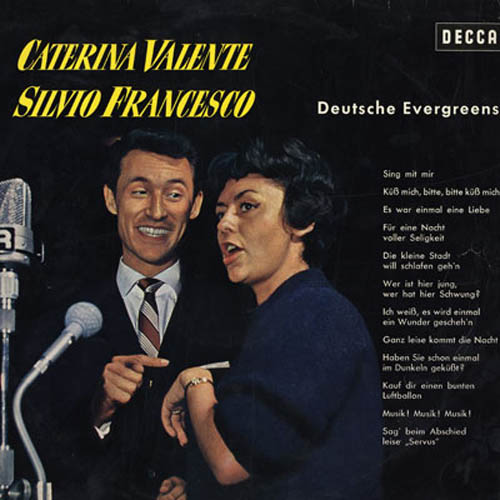 Albumcover Caterina Valente und Silvio Francesco - Deutsche Evergreens