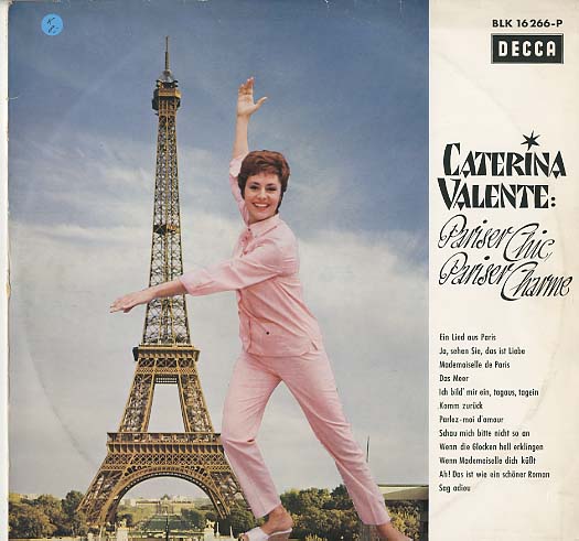 Albumcover Caterina Valente - Pariser Chic Pariser Charme