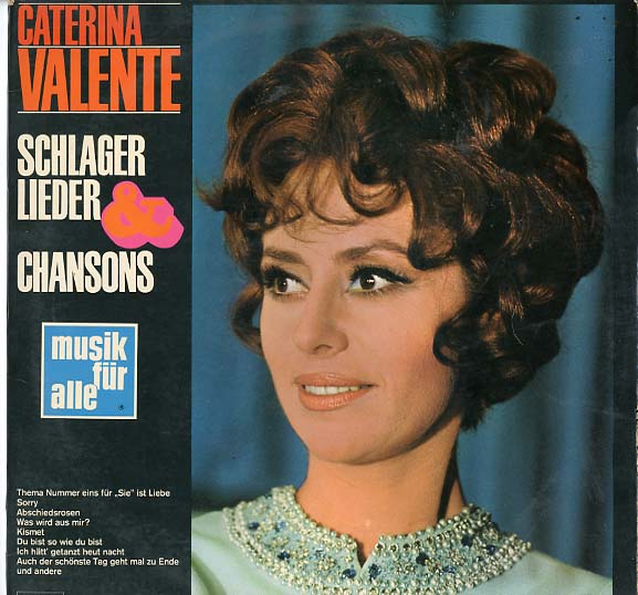 Albumcover Caterina Valente - Schlager Lieder & Chansons