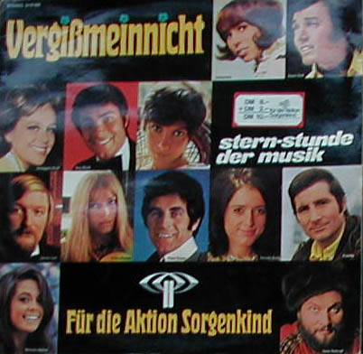 Albumcover Benefiz-LPs - Vergissmeinnicht -Sternstunde der Musik - Für die Aktion Sorgenkind