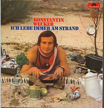 Albumcover Konstantin Wecker - Ich lebe immer am Strand