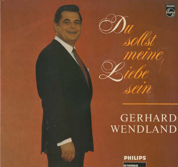 Albumcover Gerhard Wendland - Du sollst meine Liebe sein