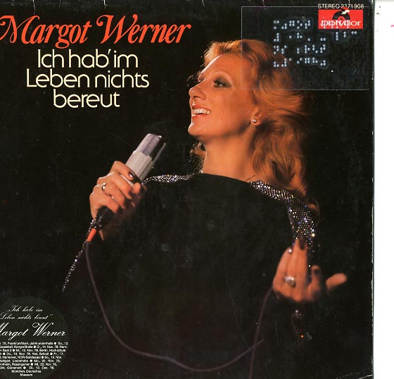 Albumcover Margot Werner - Ich hab im Leben nichts bereut