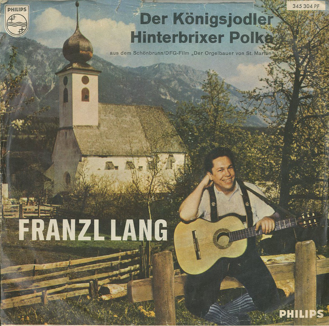 Albumcover Franzl Lang - Der Königsjodler / Hinterbrixer Polka