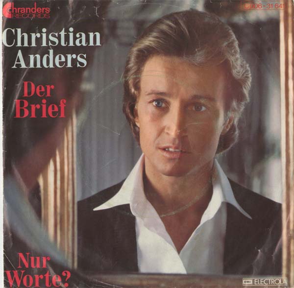 Albumcover Christian Anders - Der Brief / Nur Worte