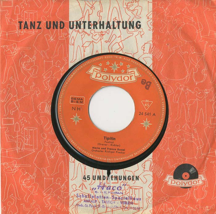 Albumcover Maria und Franco Duval - Tipitin / Bitte
