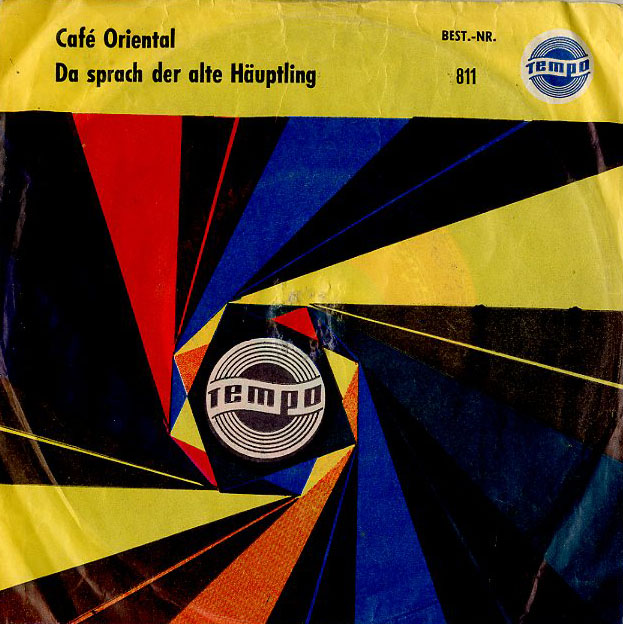 Albumcover Bobby Stern / Bernd Anderson / Jimmy Fields  (Claus Herwig) - Cafe Oriental (Gerd Fitz) / Da sprach der alte Häuptling (Jimmy Fields)
