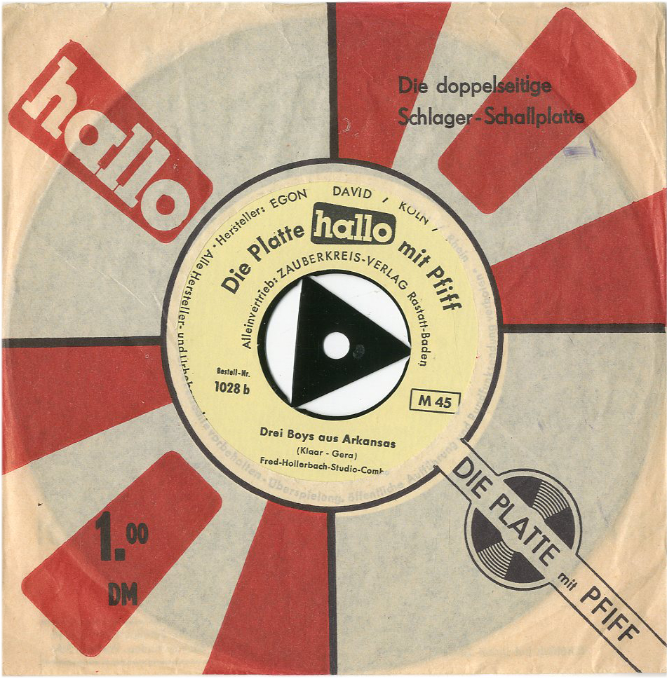 Albumcover Hallo Flexi-Singles - Hohe Tannen / Drei Boys aus Arkansas