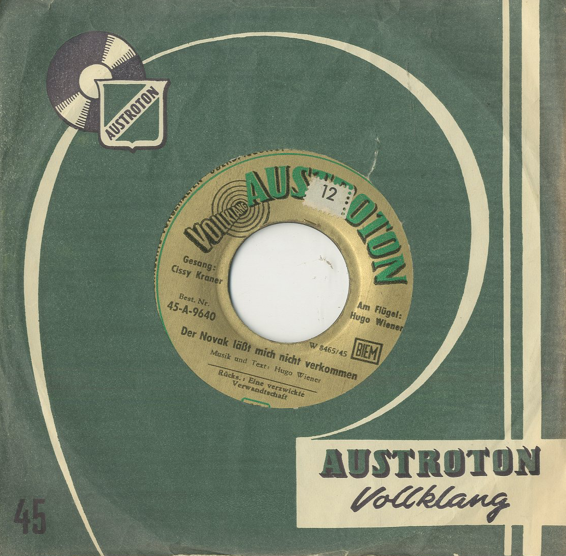 Albumcover Cissy Kraner - Aber der Nowak läßt mich nicht verkommen /  Eine verzwickte Verwandtschaft